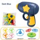thumbnail image 1 of Pistola lanzadora de platillo para niños, pistola giratoria para exteriores, juguetes de disco volador, giroscopio luminoso de eyección de libélula de bambú para chico Sincero Electrónica, 1 of 5