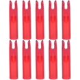 thumbnail image 1 of 100pcs Plastic Nock Tails 6mm Archery Compound Bow Shooting Hunting Red End Tails Supplies Universal Universal, 1 of 5