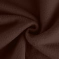 thumbnail image 6 of Delconic Womens Zip Up Hoodie Fleece Sweatshirt Long Sleeve Drawstring Hood Casual Relaxed Fit Outerwear Jacket Top Brown XL, 6 of 8