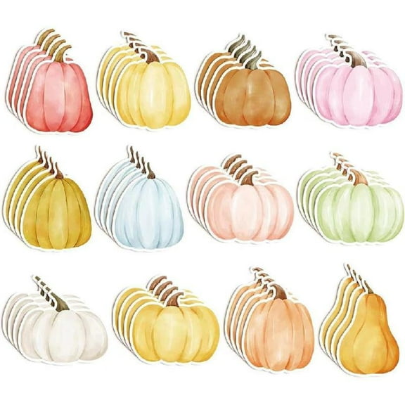 JZROCKER Pumpkin Note Paper Small Notepads Unllined, Reminders on Fridges Notebook For Halloween