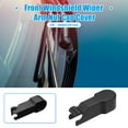 thumbnail image 2 of Tapa del brazo del limpiaparabrisas delantero Unique Bargains ajuste negro para Jeep Wrangler JK 2007-2018 paquete de 1, 2 of 6