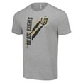 thumbnail image 2 of Men's Starter  Heather Gray Vegas Golden Knights Color Scratch T-Shirt, 2 of 3