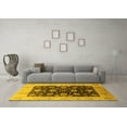 thumbnail image 3 of Ahgly Company Indoor Rectangle Oriental Yellow Industrial Area Rugs, 5' x 8', 3 of 4