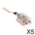thumbnail image 1 of DYNWAVECA 3-6pack Replacement Car RCA Subwoofer Audio Cable Wiring Adapter High to 5 Pcs, 1 of 8