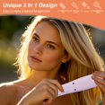 thumbnail image 3 of Estbridge Hair Straightener Brush Fast 20s Technology  3 Levels Adjustable  Hair Straightening Brush Volumizing Hot Comb  Mini Hair Straightener Brush  Comb Hair Straightener  Hair Straig, 3 of 5
