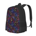 thumbnail image 2 of Daiia Colorful Shells Backpack for Men and Women -Durable Backpack Large Capacity, Water-Resistant Bag with Adjustable Straps and Laptop Compartment, 2 of 9