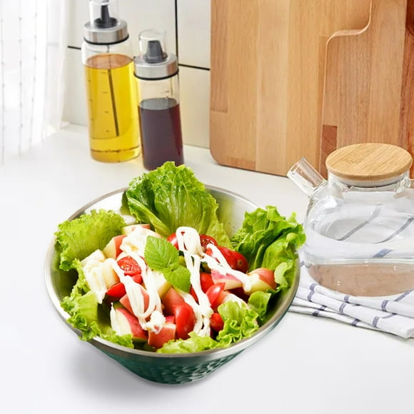 Tazón de acero inoxidable Macarena Ensaladeras 13cm