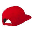 thumbnail image 4 of Chess Piece of a Knight Embroidered Flat Bill Cap - Red OSFM, 4 of 5