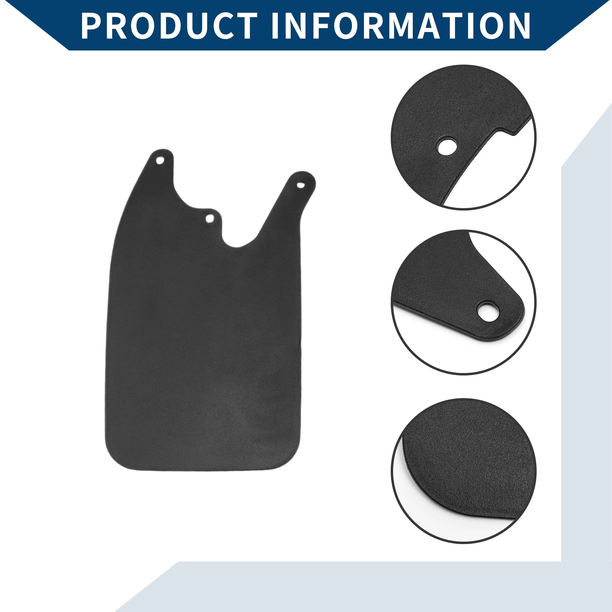 Unique Bargains Mud Flaps Splash Guards W/Mount  Accessories for Toyota Tacoma 1999-2004 Front and Rear Mud Guards 1 Set