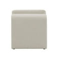 thumbnail image 4 of ACME Jaeda Wood & Boucle Fabric Upholstered Accent Chair in Ivory, 4 of 6