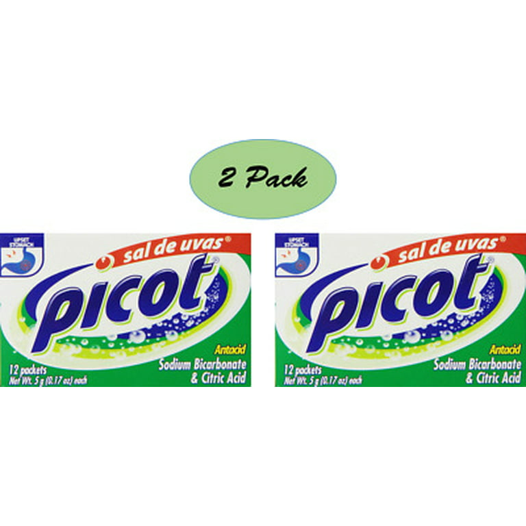 Picot Antacid, Citric Acid, Effervescent Powder - 12 packets