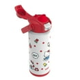 thumbnail image 7 of Zak Designs 20oz Hello Kitty Kids Straw Water Bottle, Stainless Steel Vacuum Insulated Liberty Bottle with Easy-Open Locking Spout Cover for Travel, Built in Carry Handle, 7 of 7