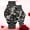 all black, variant on Couple Watch Valentines Couple Matching Watches His and Her Couple Set Wrist Watch Men and Women Lovers Wedding Waterproof Romantic Gifts Set of 2