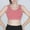 Pink, variant on KIHOUT Bra For Women Clearance Women's Large Size High-strength Shockproof Sports Underwear Breathable Yoga Vest Fitness Running One-piece Fixed Cup Bra