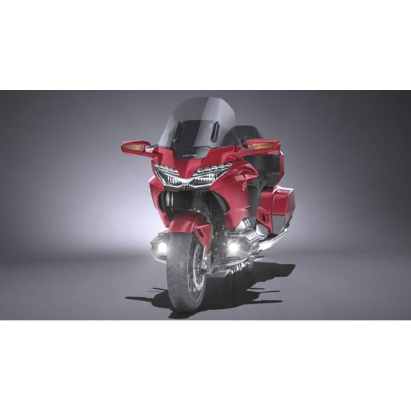 For LED Halo Angel Eye Fog Lights Lamps for 2018 2019 2020 2021 2022 2023 2024 Honda Gold Wing Goldwing