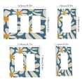 thumbnail image 2 of Yayeee Rocker Switch Wall Plate 1-Gang 4.6"x2.9" Home Decorative Outlet Cover, Whimsy Daisy Pattern, 2 of 6