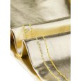 thumbnail image 5 of Camiseta de Color Metálico para Mujer con Cuello en V Party Clubwear Shiny Top Oro XS, 5 of 5