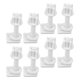 thumbnail image 1 of FENGGUIQU 8Ud Kit De Tornillos Para Asiento De Inodoro Con Materiales Duraderos Y Uso En Baños, 1 of 8