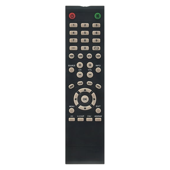 Replacement Remote Control, Fit for Element TV JX-8061A ELCFW326R ELCFW327 ELCFW326 ELEFW503 ELEFW605 ELCFW326 ELCFW328 ELCFW406 ELDFT501J ELDFQ501J ELDFW406 ELEFC391