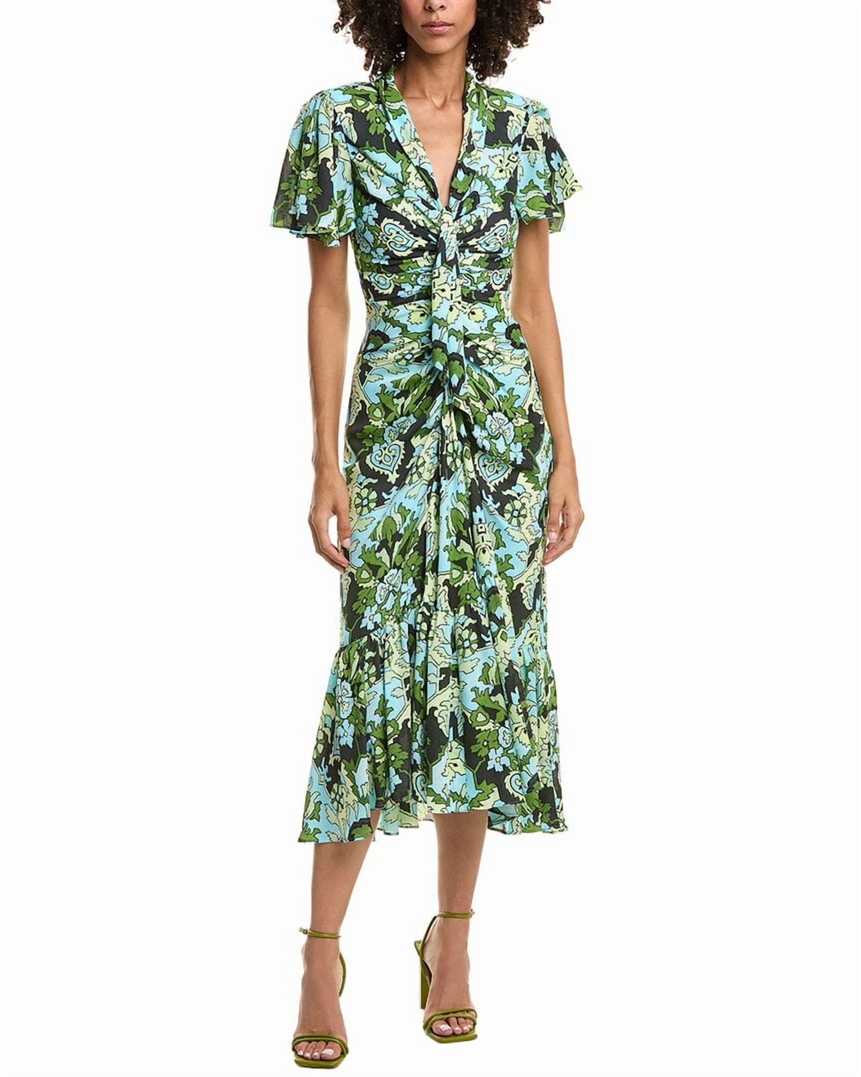 denim dress for women midi The Rosario Tencel Midi Dress in Denim Small