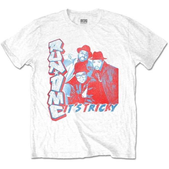 Run DMC Unisex T-Shirt It's Tricky (X-Large)