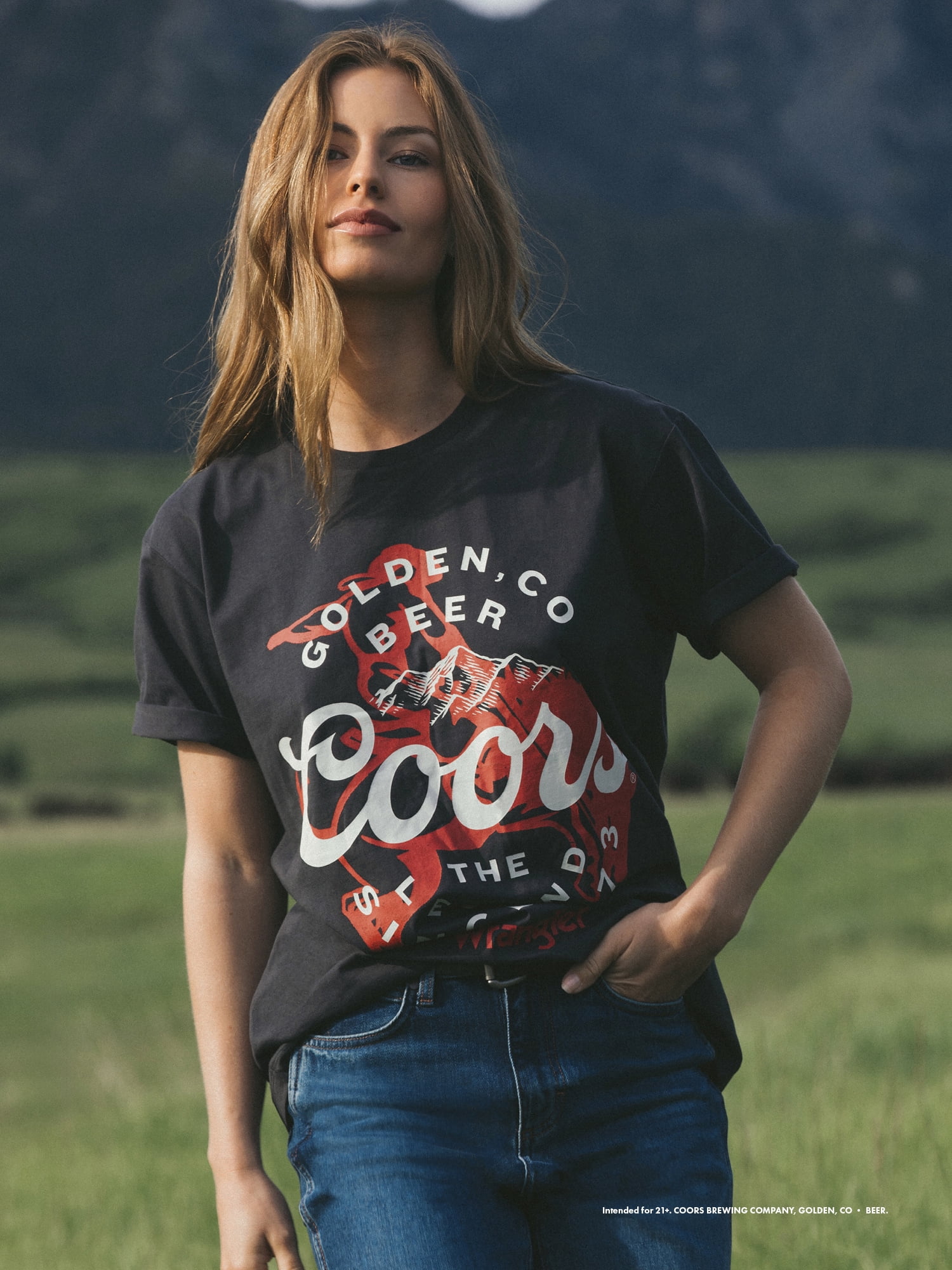 Wrangler® x Coors® Graphic Tee, Sizes XS-2XL
