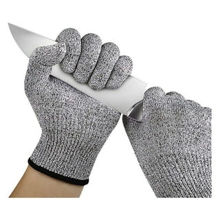 247Garden Smartphone Cut-Resistent Gloves w/Grip (Made w/ Stainless Steel  Chainmail Cut-Protection Fabric)