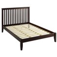 thumbnail image 3 of EF Furniture SHK272 Lit Plateforme Format Double Style Mission - Cappuccino, 3 of 4