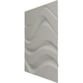 thumbnail image 4 of Ekena Millwork 19 5/8"W x 19 5/8"H Wave EnduraWall Decorative 3D Wall Panel, Bright Coat Copper (12-Pack for 32.04 Sq. Ft.), 4 of 6