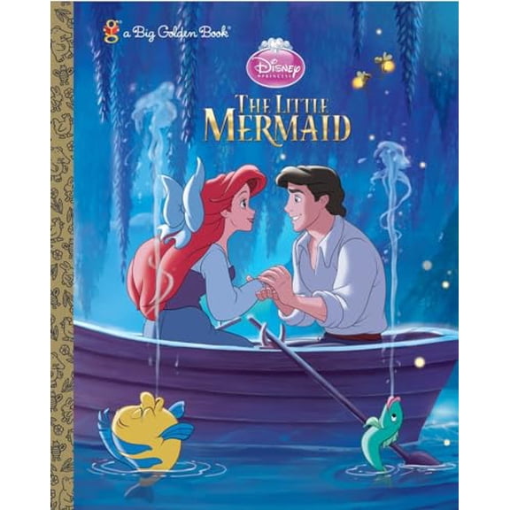 Pre-Owned The Little Mermaid Big Golden Book (Disney Princess), 9780736429887, 0736429883, Hardcover,