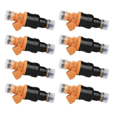 2004 Mustang Pictures - Fuel Injector Set of 8 - Replaces part# 280150943, 0280150939, 0280150909 - Fits Ford E250, F150, F250, F350, E350, Mustang, Lincoln & Mercury 4.6L, 5.0L, 5.4L, 5.8L Vehicles - Year 1992 - 2004 & More