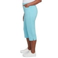 thumbnail image 4 of Petite Alfred Dunner Allure Classic Clamdigger Pants Color: Coral Size: 14 PETITE, 4 of 4