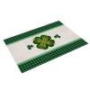 

Woven Chargers St Patricks s Day Placemats Irish Festive Atmosphere Decorative Table Runners Tablecloths Pottery Chargers