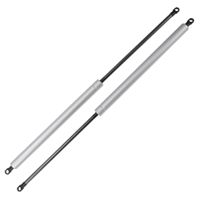 Unique Bargains Vérins à Gaz 600mm Ressorts à Gaz Ton Argent Acier au Carbone 2 Pcs Couvercle de Boîte à Outils de Voiture RV Boîte de Rangement Couvercle de Porte d'Armoire