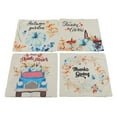 thumbnail image 3 of Funda de almohada de lino, 4 piezas Fundas de almohada de almohada de Acción de Gracias Decoración de Acción de Gracias Valor inmejorable, 3 of 9