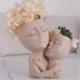 thumbnail image 2 of Girls Face Flower Pot Resin Women Vase Mother Love Succulent Flowerpot Garden Pots Home Decoration Outdoor, 2 of 5