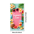 thumbnail image 2 of Tropical Theme Summer Banner Watermelon Design Sunglasses Decoration Ice Cream Design for Beach Party Outdoor Event Summer Celebration, 2 of 7