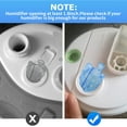 thumbnail image 4 of 16 Pack Humidifier Fish Cleaner, Universal Humidifier Cleaning Fish for Humidifiers and Tanks, Purifies Water, Prevent Hard Water Build-Up, Demineralization Cleaner, Reduce Scale and White Dust, 4 of 6