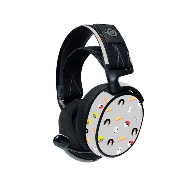 MightySkins Compatible with Steelseries Arctis 7 Gaming Headset (2019) - Anime Fan | Protective, Durable, and Unique Vinyl Decal Wrap Cover | Easy to Apply, Remove, and Change Styles | Made In The USA