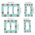 thumbnail image 2 of Yayeee Rocker Switch Wall Plate 1-Gang 4.6"x2.9" Home Decorative Outlet Cover, Strawberry Pattern, 2 of 6