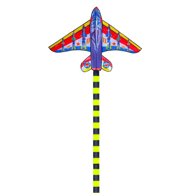 Plano de cometa cometa para niones cometa de una sola línea con cola para niños viaje de playa al aire libre
