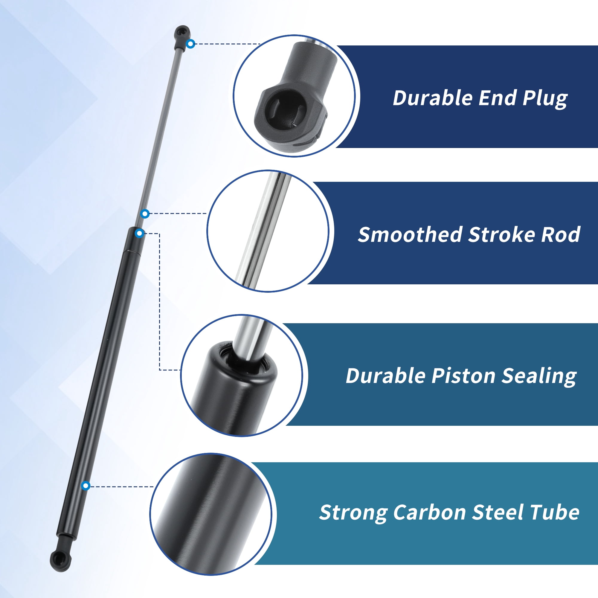Unique Bargains Hood Struts Lift Supports for Toyota Mark X (X130) 2009-2019 Upgrade