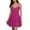 Brick Red, variant on Women's Spaghetti Straps Sequin Homecoming Dresses for Teens A-Line Short Prom Party Dress Hot Pink S