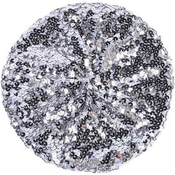 YooGuoGuo Women Sparkly Sequin Beret Fashion Beanie for Dancing Party, Club, Disco, Festival Party