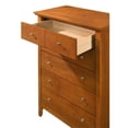 thumbnail image 5 of Home Square 2-Piece Set with Mirror and 5-Drawer Chest in Oak, 5 of 10