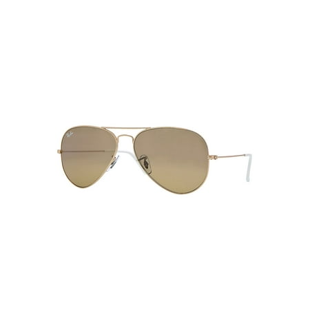 Ray-Ban Unisex RB3025 Classic Aviator Sunglasses, 55mm