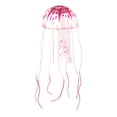 thumbnail image 1 of Decoración de medusas para pecera, adornos fluorescentes de silicona para medusas, decoración de acuario con ventosa, rosa, 2,3 "x 5,9", 1 of 7