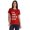 Red, variant on Inkmeso Scoop-Neck Go Ask Your Dad Graphic Tshirt Short Sleeve Cotton Tee Blouse