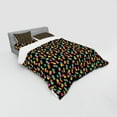 thumbnail image 3 of Ambesonne Colorful Bedding Set 3 Pcs, Abstract Raindrops Art, Twin XL, Multicolor, 3 of 3