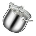 thumbnail image 7 of PAMINGONO Large Stainless Steel Cooking Pot with Lid for Soups, Stews, and Kitchen Use Durable Melt Pot, 7 of 7